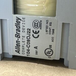 Allen Bradley 104-C09DJ22 Reversing Motor Starter Series B 7.5Hp 600V | WARRANTY - Image 2