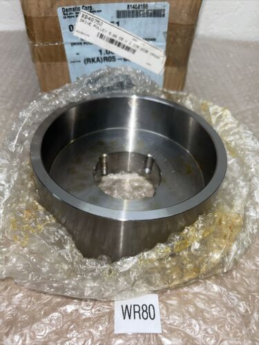 Dematic 5.66”x2-3/8 1610 Wide Crowned Conveyor Drive Pulley Fast Shipping! Main Image