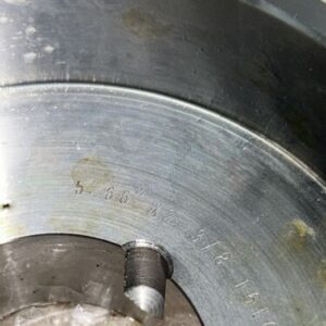 Dematic 5.66”x2-3/8 1610 Wide Crowned Conveyor Drive Pulley Fast Shipping! - Image 2
