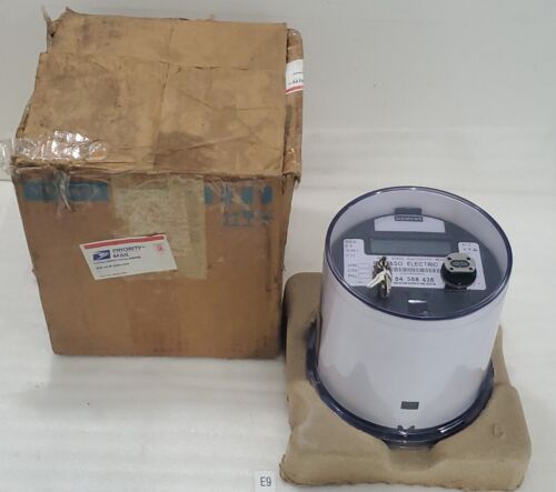 *NEW* Siemens AXS4 Solid State Electricity Meter IL1XVU 9S/8S + Warranty! Main Image