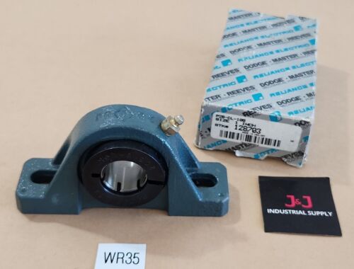 *NEW* Dodge Reliance P2B-DL-100 2-Bolt D-Lok Pillow Block 1" 128703 + Warranty! Main Image