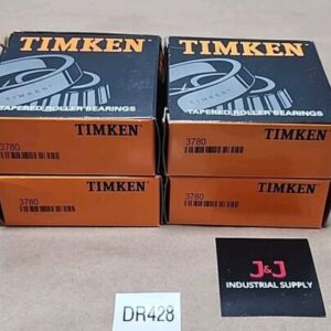*NEW* [4] Timken 3780 Tapered Roller Bearing Set 2" Bore 1.1930" W + Warranty! - Image 1