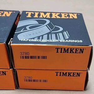 *NEW* [4] Timken 3780 Tapered Roller Bearing Set 2" Bore 1.1930" W + Warranty! - Image 3