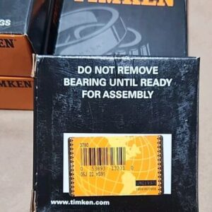 *NEW* [4] Timken 3780 Tapered Roller Bearing Set 2" Bore 1.1930" W + Warranty! - Image 9