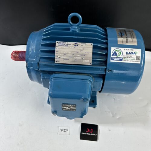 Rebuilt Landert Bulach Electric Motor 4KW 460V 1200Rpm 112M28-R42 Warranty 🇺🇸 Main Image