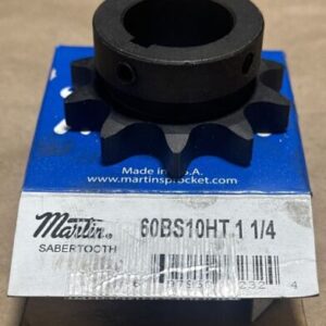 NEW OPEN BOX- Martin Sabertooth Sprocket 60BS10HT-1-1/4 1-1/4” Bore 10-Teeth🇺🇸 - Image 3