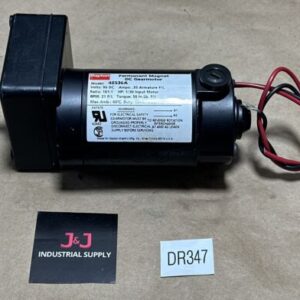 NEW NO BOX- Dayton Permanent Magnet DC Motor 4Z536A 90v 161:1 Ratio 1/30Hp 21F/L - Image 1