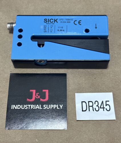 PREOWNED- SICK UF3-70B410 Ultrasonic Fork Sensor 10-30VDC 6-034-888 || WARRANTY! Main Image