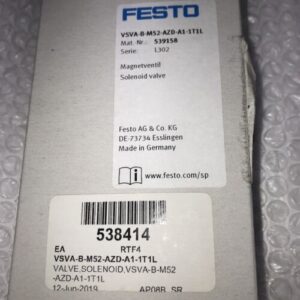 **NEW OPEN BOX FESTO VSVA-B-M52-AZD-A1-1T1L 53915845-145PSI Solenoid Valve # - Image 2