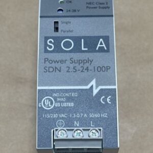 NEW OPEN BOX- EGS SOLA/Hevi-Duty SDN-2.5-24-100P OVP Power Supply + WARRANTY🇺🇸 - Image 6
