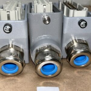 (2) HARTING HAN 24 E-F-S &(1) EPIC H-BE 24 SS INDUSTRIAL CONNECTORS 16A 500V - Image 5