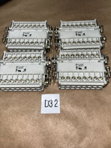 (4) EPIC H-A 16 SS Female, Male Connectors Module 16 Pin 600 V (New?)+ Warranty Main Image
