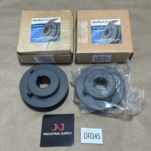 (2) NEW IN BOX ReliaMark FHP Sheave BK30-7/8RM Transmission Pulley 7/8"Bore 🇺🇸 Main Image