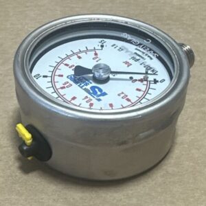 NEW- SWAGELOK Industrial Pressure Gauge 1/2β PGI-63B-PG15-LAOX-J-7732 0-15PSI - Image 6