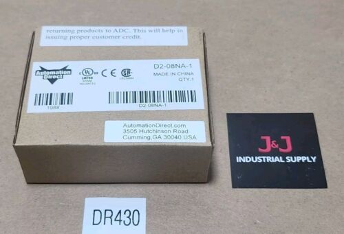 *BRAND NEW* AutomationDirect Koyo D2-08NA-1 Discrete Input Module + Warranty! Main Image