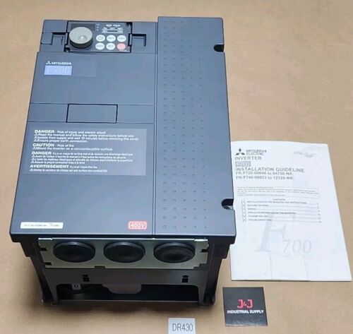 *NEW* Mitsubishi FR-F740-00380-NA F700 AC Inverter Drive 3~Ph 480V + Warranty! Main Image