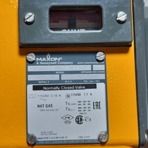 *NEW* Maxon 200SMA11-BA12-BB23B0 2" Flanged Gas Shutoff Valve 480Psi + Warranty! - Image 3