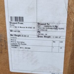 *NEW* Maxon 200SMA11-BA12-BB23B0 2" Flanged Gas Shutoff Valve 480Psi + Warranty! - Image 11