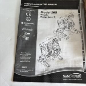 New Warren Rupp Sandpiper Stainless Diaphragm Pump s05b1s2tans700 Warranty 🇺🇸 - Image 9