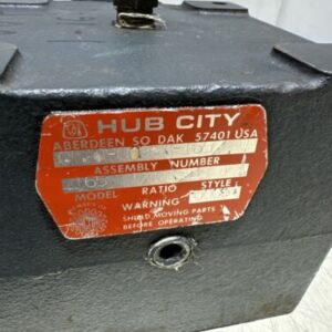 PREOWNED - Hub City 0220-00001-165 Bevel Speed Reducer Model 165 1:1 Style AB - Image 2