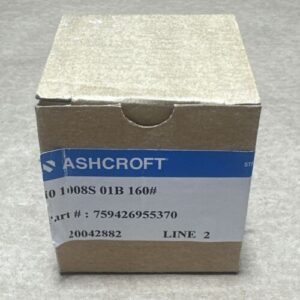 NEW OPEN BOX- Ashcroft 401008S-01B-160 Gauge 759426955370 0-160PSI || WARRANTY! - Image 2