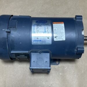 NEW NO BOX- Leeson DC Permanent Magnet Motor 108014.00 C4D17FK1J 1/2Hp 90V 🇺🇸 - Image 2