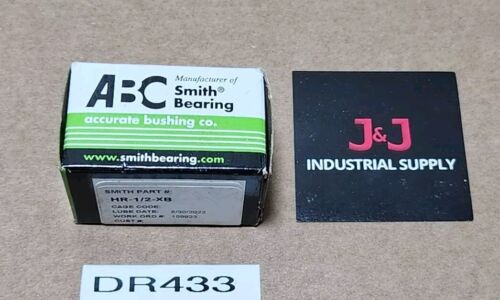 *BRAND NEW* ABC Smith Bearing HR-1-2-XB Cam Follower ¼" Stud ½ Roller + Warranty Main Image