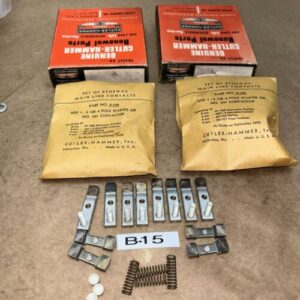 (2) CUTLER HAMMER 6-106 CONTACT KIT SIZE 1-3 POLE NIB *Read* Fast Shipping! - Image 1
