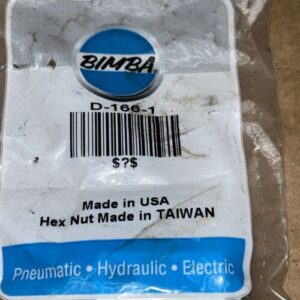 BIMBA (5) D-231-1 & (2) D-166-1 PNEUMATIC ACCESSORYS New In Sealed Bags - Image 4