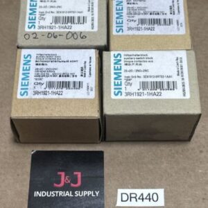 (4) NEW IN BOX- Siemens 3RH1921-1HA22 Auxiliary Switch Blocks || WARRANTY 🇺🇸 - Image 1