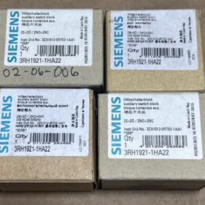 (4) NEW IN BOX- Siemens 3RH1921-1HA22 Auxiliary Switch Blocks || WARRANTY 🇺🇸 - Image 2