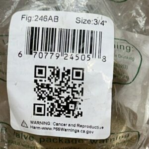 (3) Red White Valve 246AB 3/4"Bronze Swing Check Valve 3/4"FNPT RWV 200W0G (NSB) - Image 5