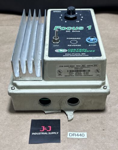 PREOWNED- CONTROL TECHNIQUES Focus 1 DC Drive 1/4-1HP, 1/2-2HP 2400-8000 🇺🇸 Main Image