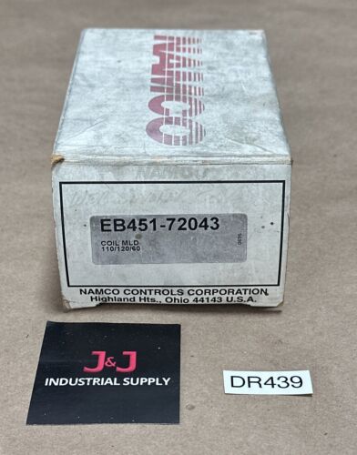 NEW OPEN BOX- NAMCO EB451-72043 Coil MLD 110/120/60 || FAST SHIPPED & WARRANTY! Main Image