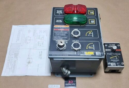 *PARTS/REPAIR* Rite Hite DOK-LOK 54025 Control Panel Red/Green & Dock Leveler Main Image