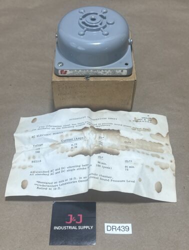 NEW OPEN BOX- Federal Signal Model 500 Ser. A1 120V 0.08A 60Hz || FAST SHIPPED! Main Image