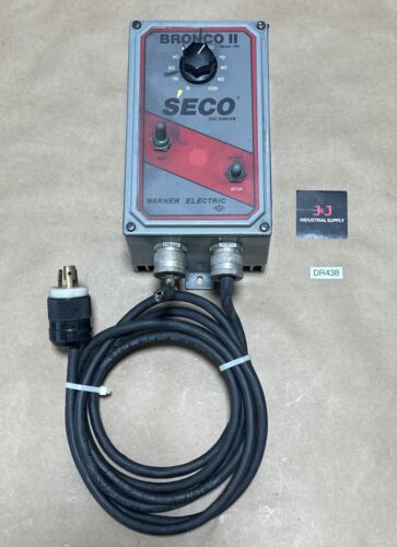 PREOWNED- Warner Electric Seco DC Drive BRONCO II Model 160 115/230VAC 0-90/180V Main Image