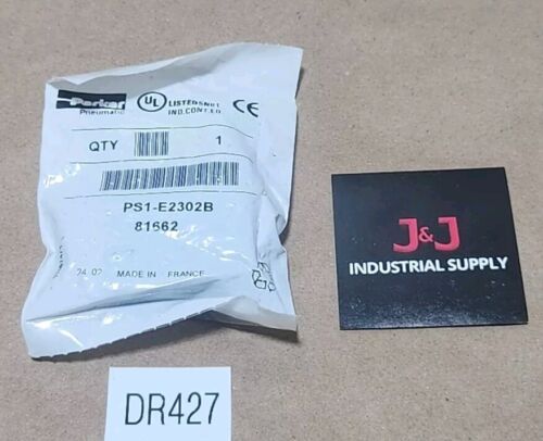 *FACTORY SEALED* Parker PS1-E2302B Solenoid Valve 24Vdc 1.2W 10Bar + Warranty! Main Image