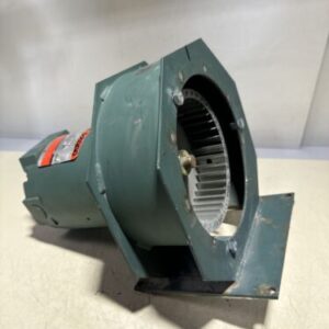 *USED* Reliance Electric Duty Master Motor w/Blower Frame EA56C 1/2HP S2000 - Image 3