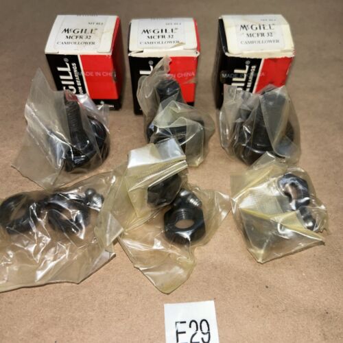 (3) McGill MCFR32 Cam Follower Bearings Fast Shipping! + Warranty Main Image