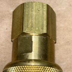 (2) FM4 Foster Brass Couplers NNB Fast Shipping! + Warranty - Image 5