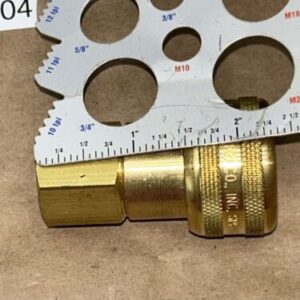 (2) FM4 Foster Brass Couplers NNB Fast Shipping! + Warranty - Image 8