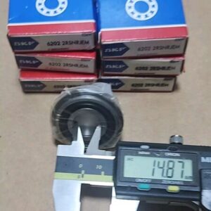 *NEW* [6] SKF 6202-2RSNRJEM Deep Groove Bearing 15mm ID 35mm OD 11mm W +Warranty - Image 5
