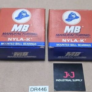 *NEW SURPLUS* [2] MB Manufacturing ER 20S Mounted Bearings 1.25" ID + Warranty! - Image 1