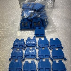 **NEW Allen Bradley 1492-W4-Terminal Block Blue (Lot Of 93) Fast Shipping # - Image 1
