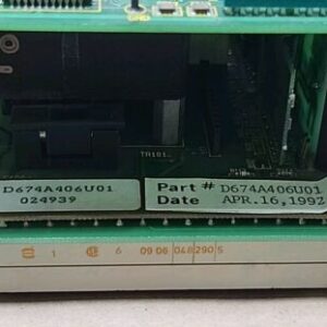 *PREOWNED* Fischer Porter D674A406U01 Digital Control Board 120V 60Hz + Warranty - Image 6