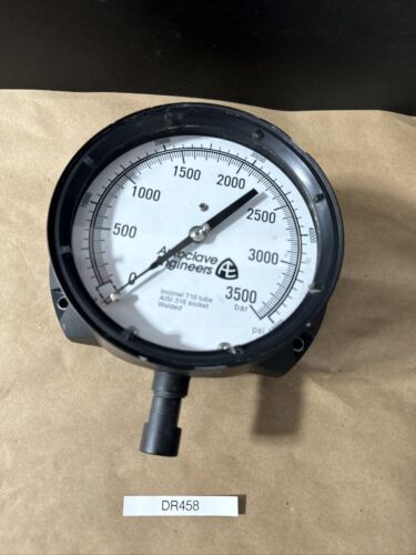 Autoclave Engineers 50000 Psi 6" Gauge Warranty Fast Shipping 🇺🇸 Main Image