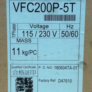 FACTORY SEALED BOX- FUJI Electric Ring Compressor VFC200P-5T 115/230V + WARRANTY - Image 3