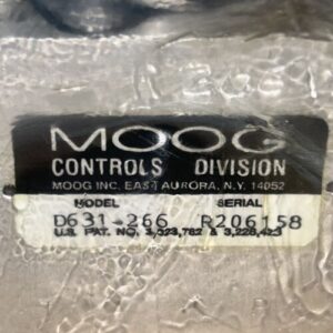 MOOG D631-266C NNB Or Factory Packaging In Sealed Bags Fast Shipping! + Warranty - Image 2