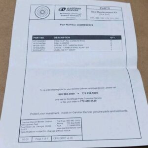 *BRAND NEW* Gardner Denver Hoffman Lamson 300RMS6029 Seal Kit + Warranty! - Image 5